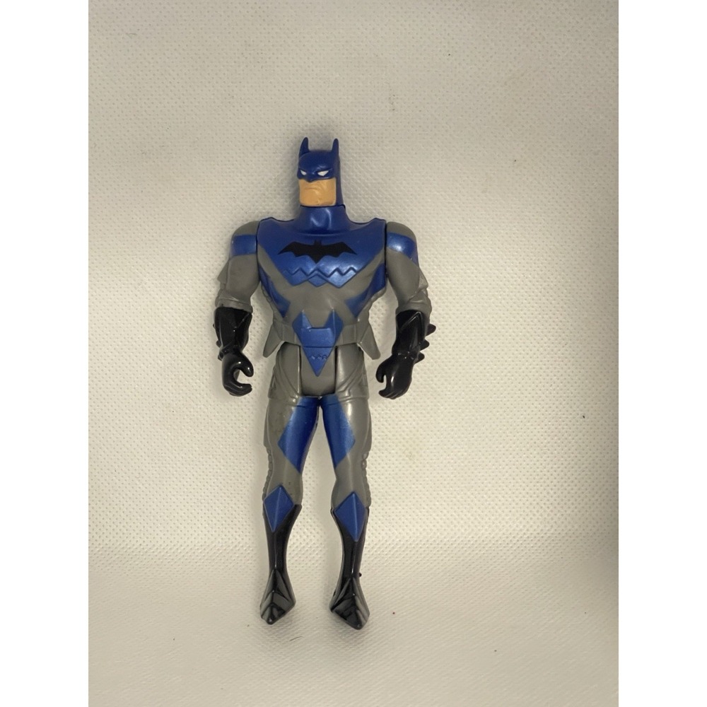 Kenner Vintage 1995 Gray/Blue Batman Superhero Action Figure DC Comics